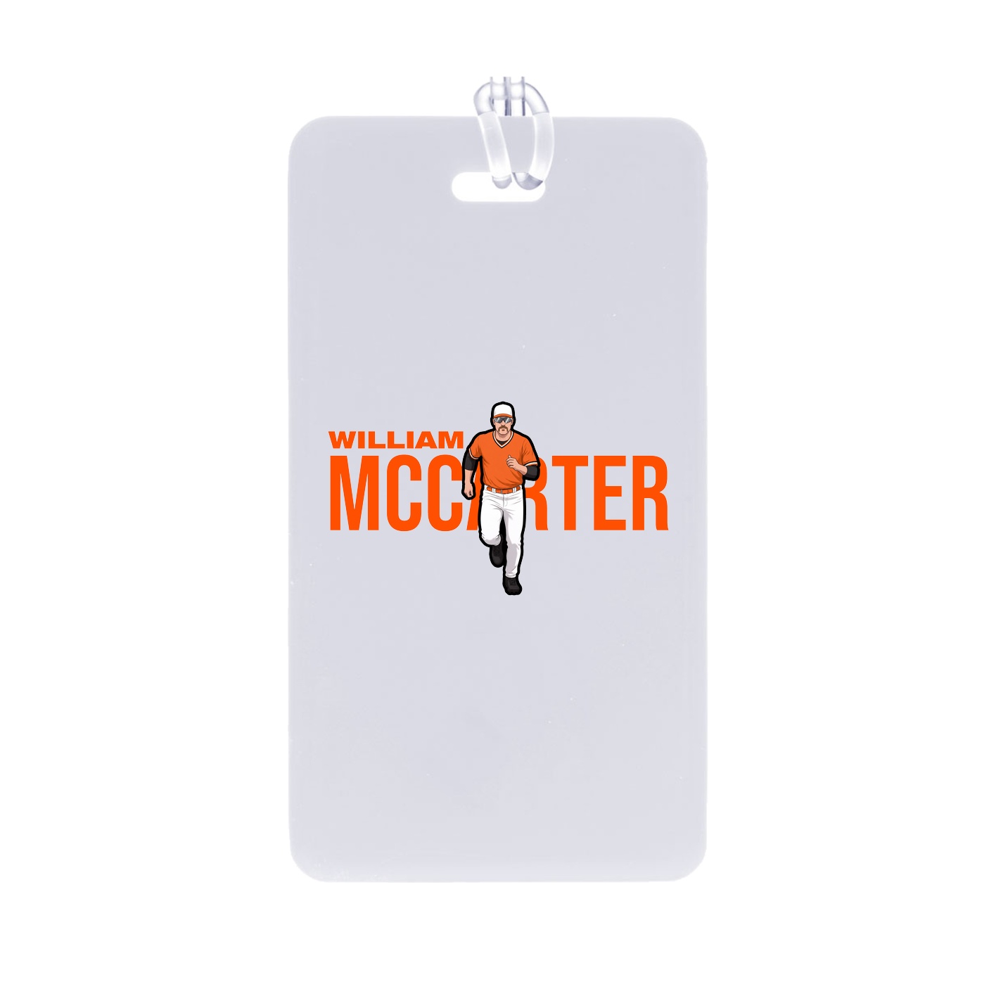 Bag Tag — Player Name in Classic