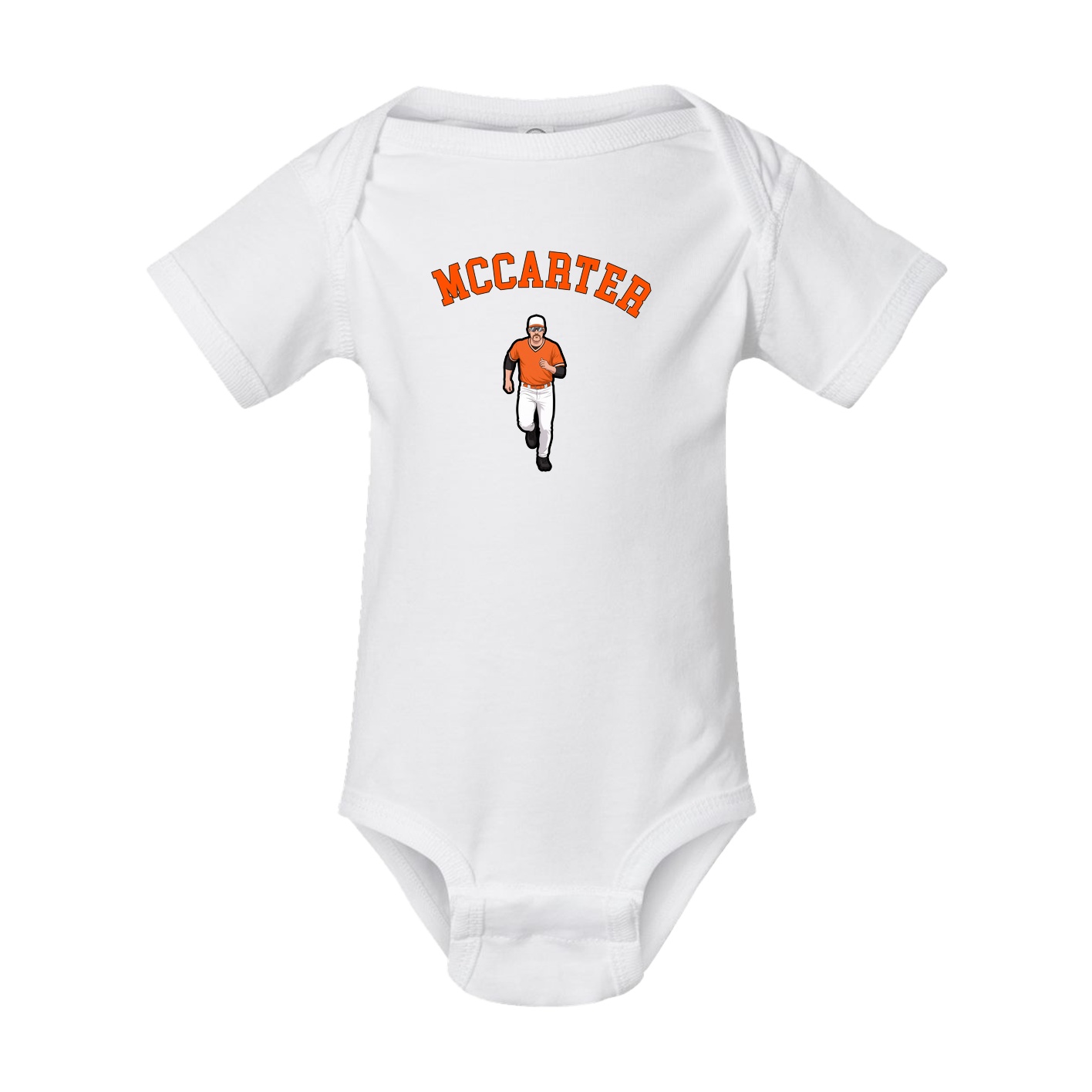 Baby Onesie — Shirsey Arch in White