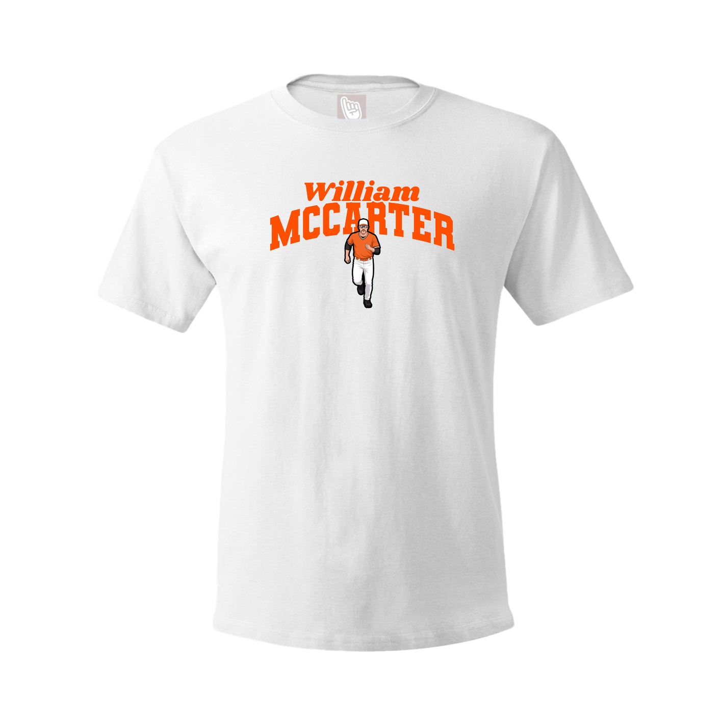 Youth Tee — Signature Arch in White