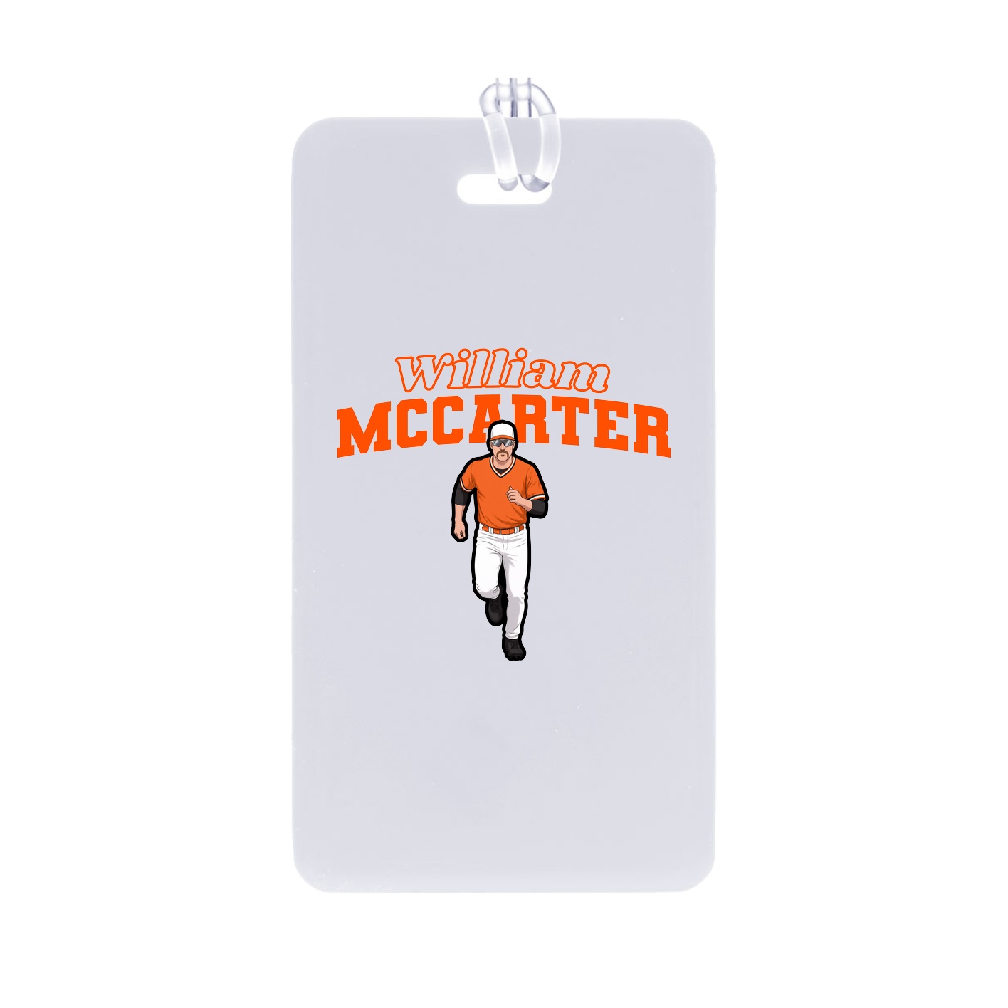 Bag Tag — Name Arch in Classic
