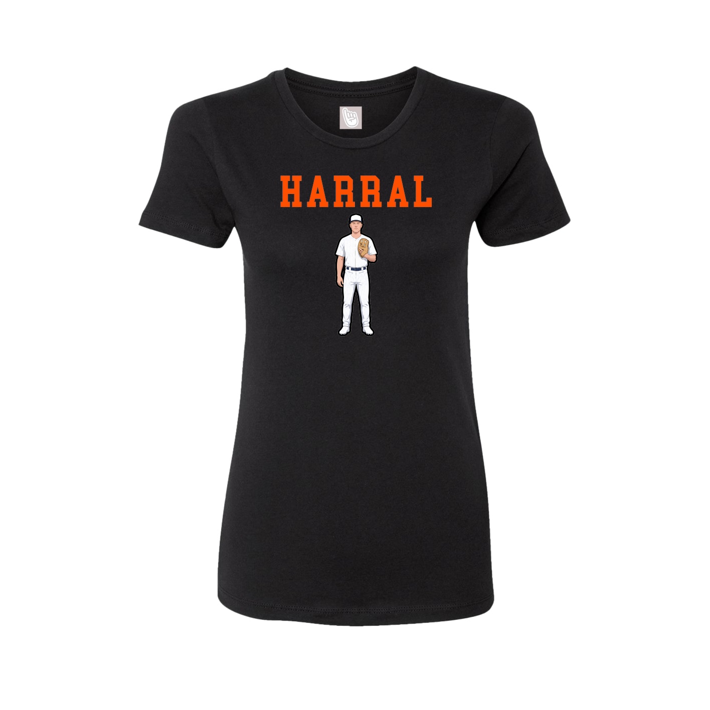 Fitted Women's Tee — Shirsey in Black