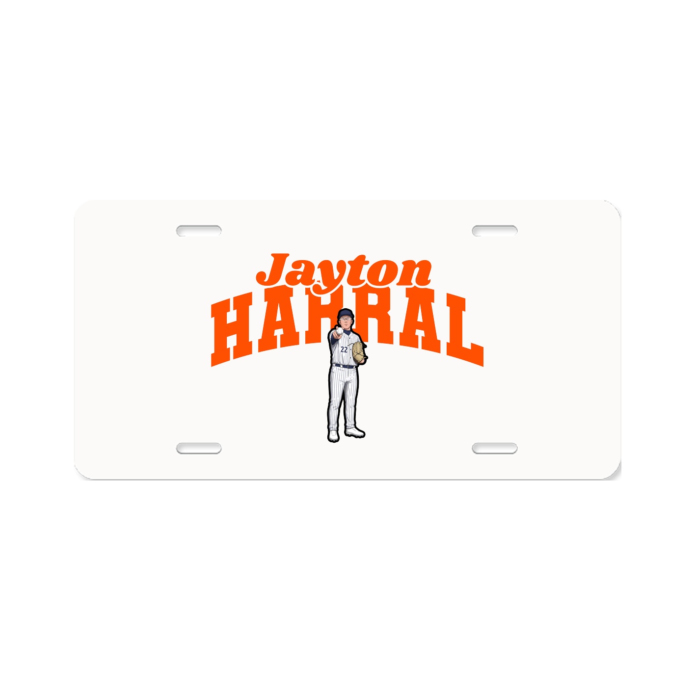 License Plate — Signature Arch in Classic