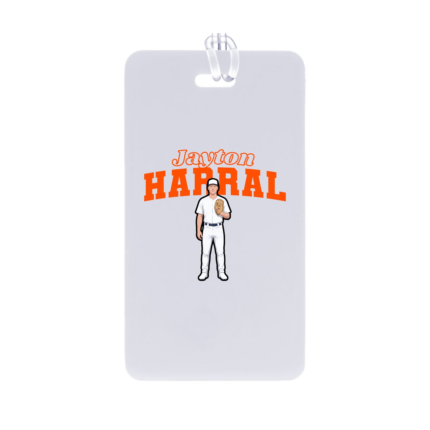 Bag Tag — Name Arch in Classic