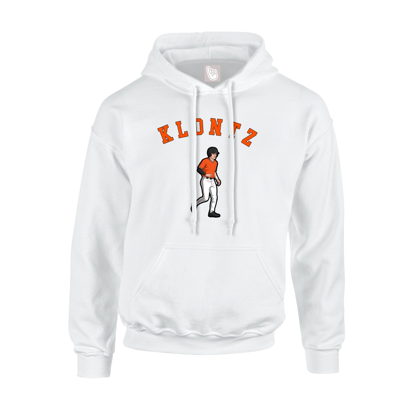 Hoodie — Shirsey Arch in White