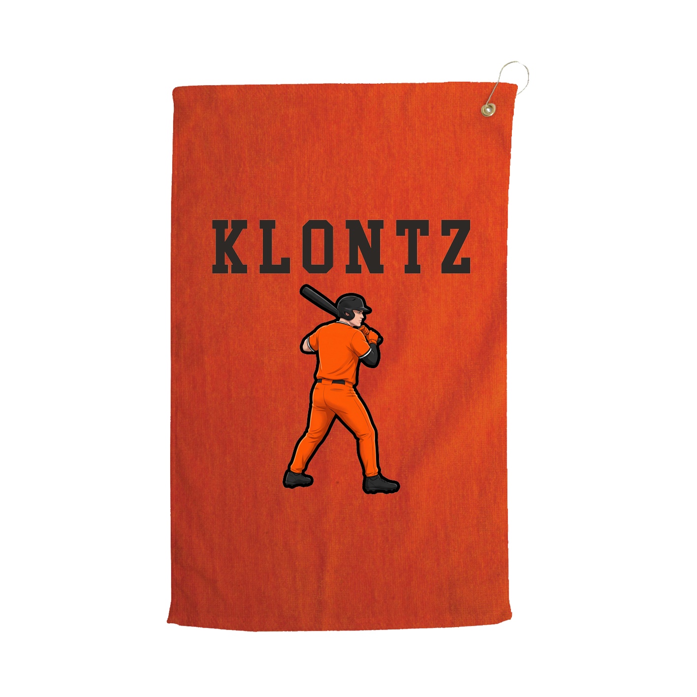 Golf Towel — Shirsey in Orange