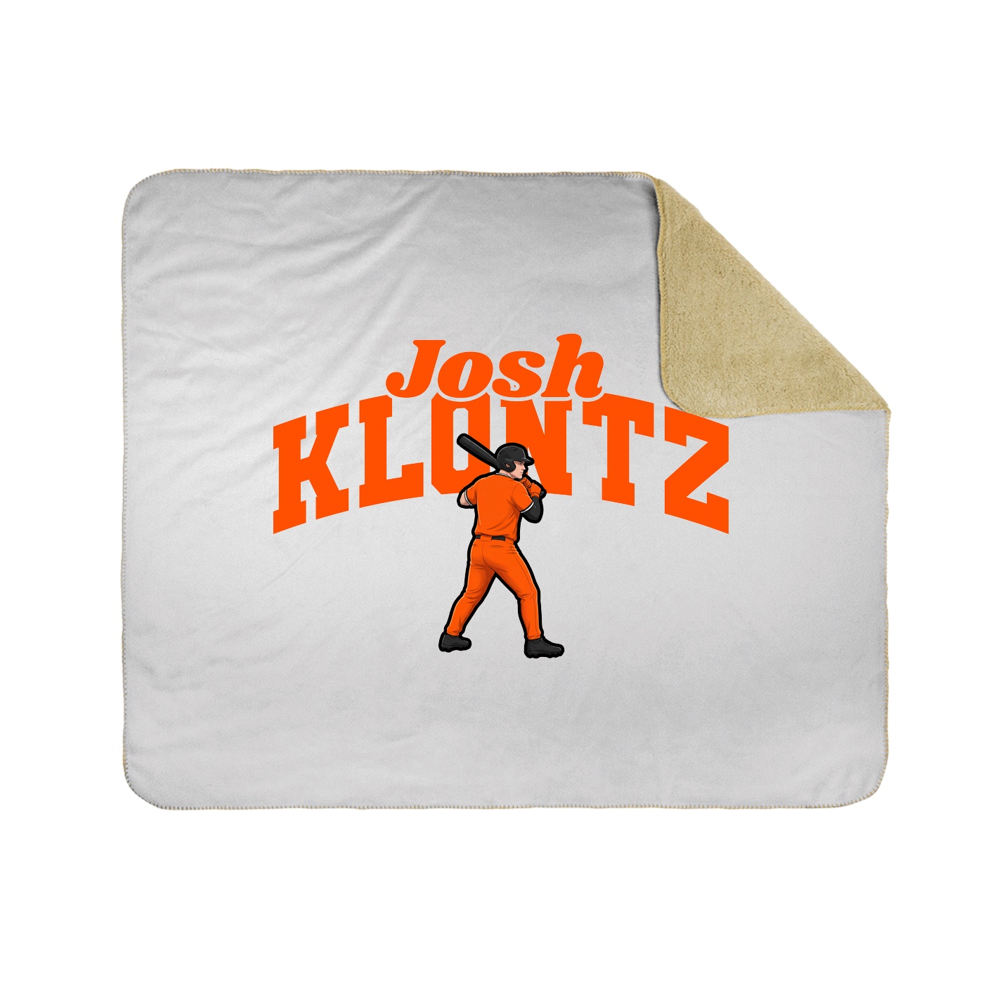 Throw Blanket — Signature Arch in White
