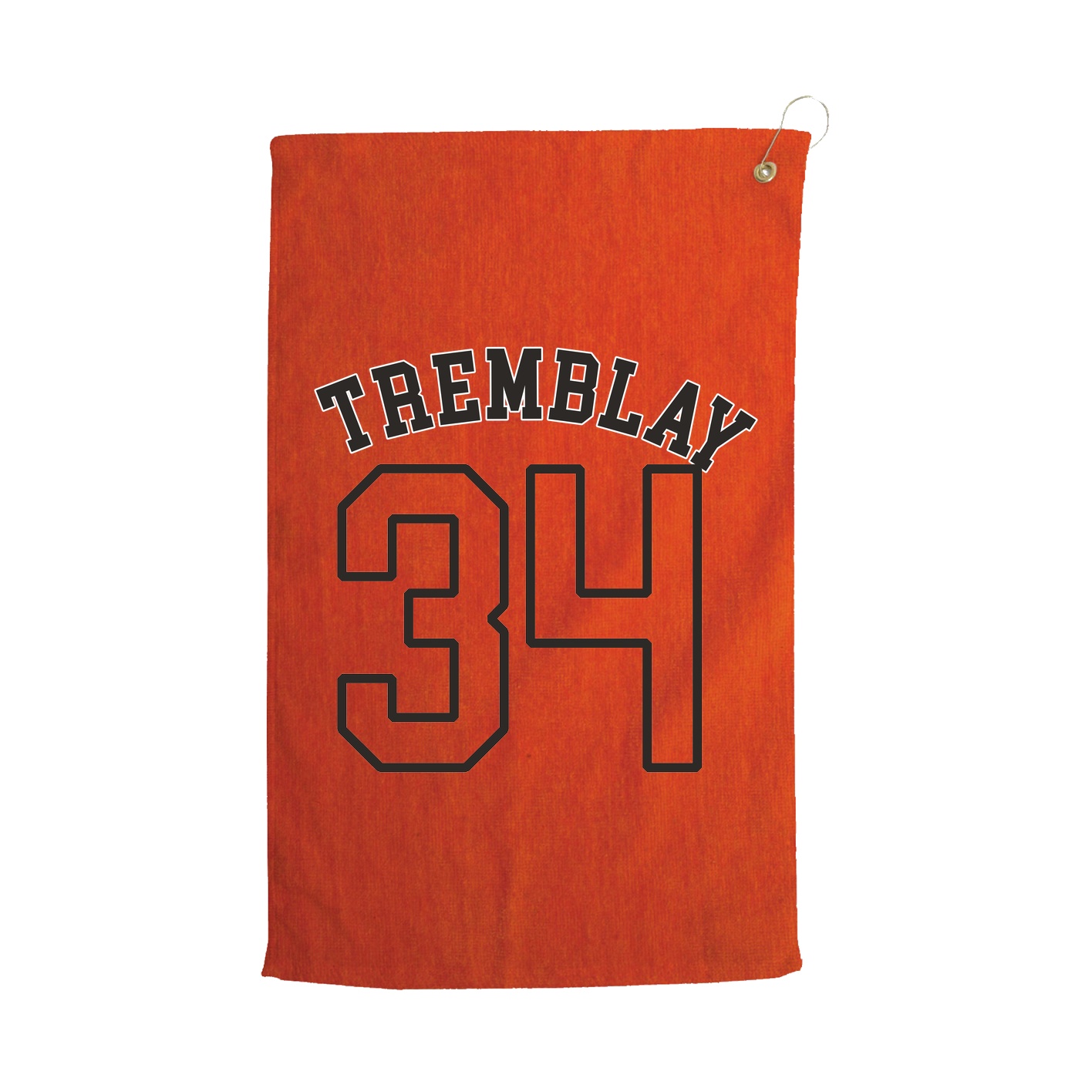 Golf Towel — Shirsey Arch in Orange