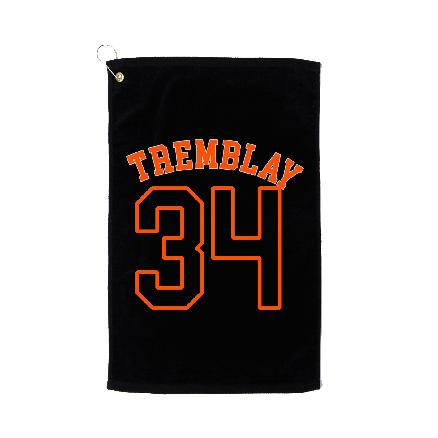 Golf Towel — Shirsey Arch in Black