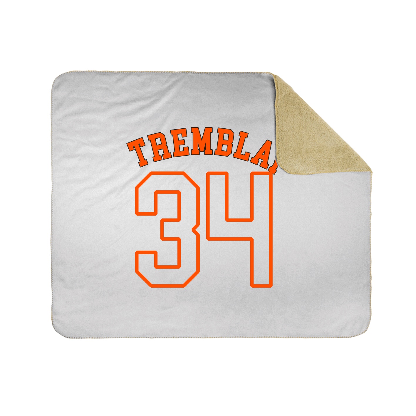 Throw Blanket — Shirsey Arch in White