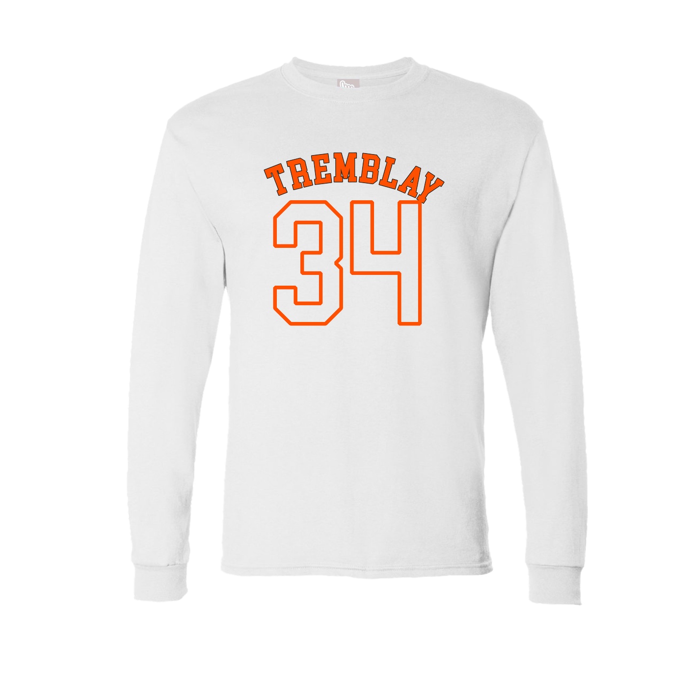 Long Sleeve Tee — Shirsey Arch in White
