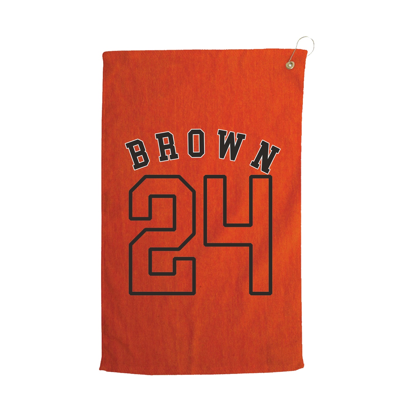 Golf Towel — Shirsey Arch in Orange