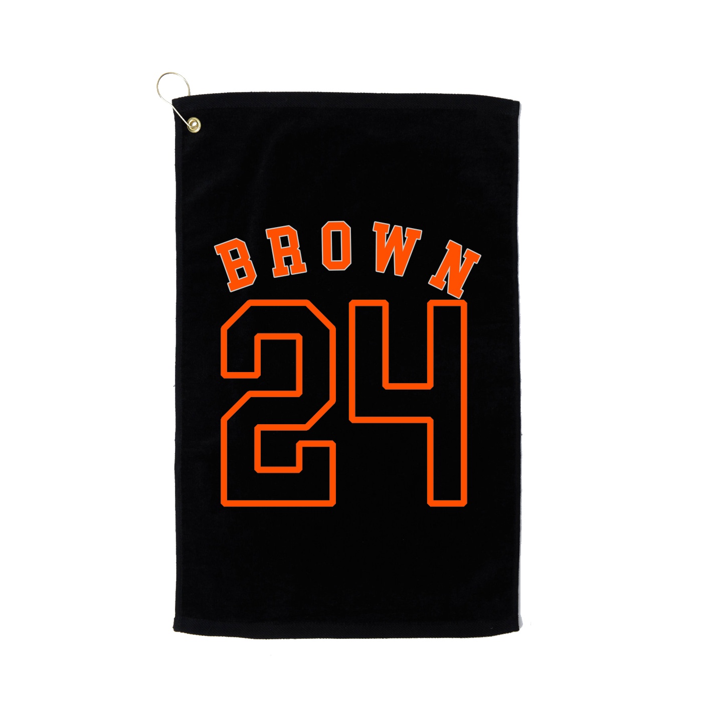 Golf Towel — Shirsey Arch in Black