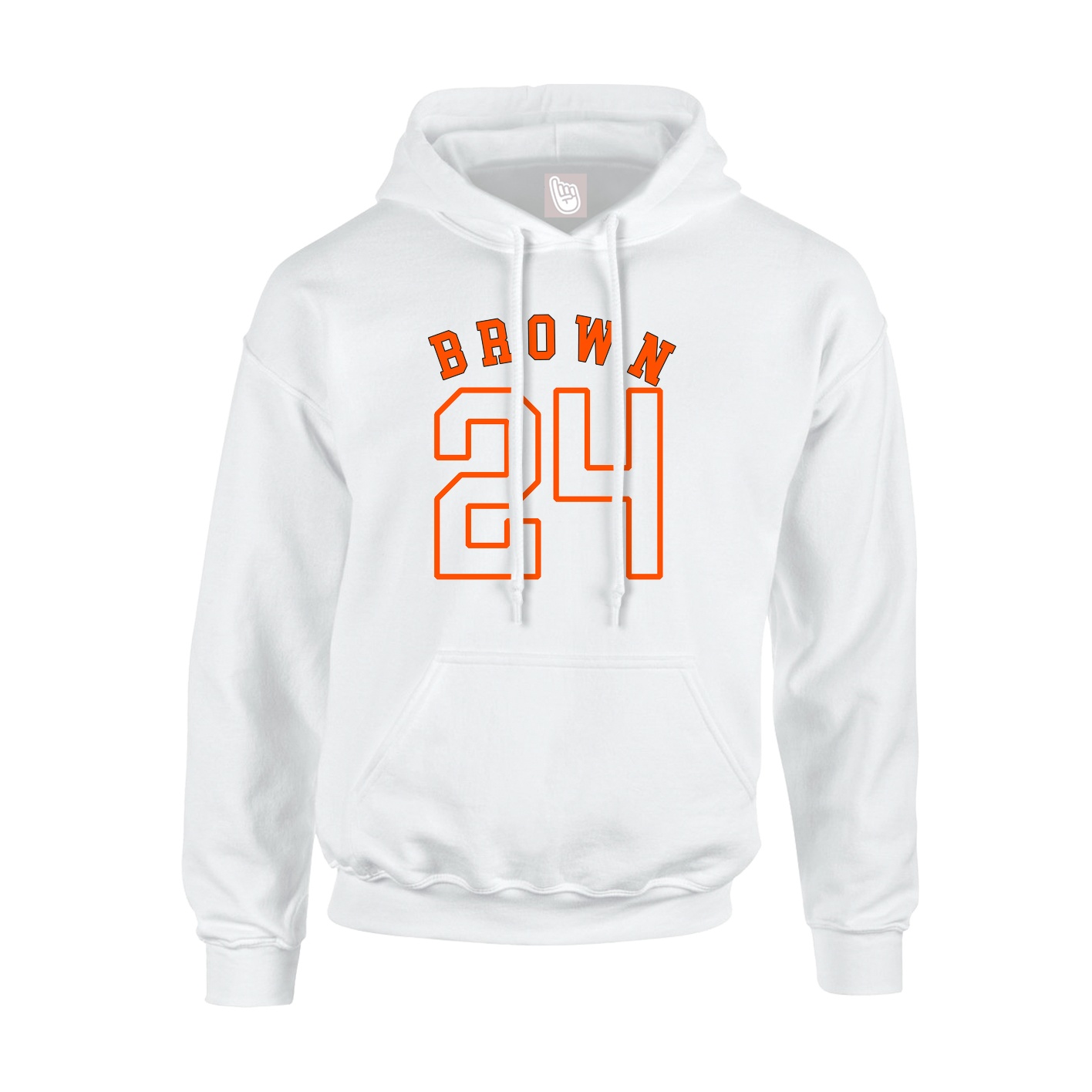 Hoodie — Shirsey Arch in White