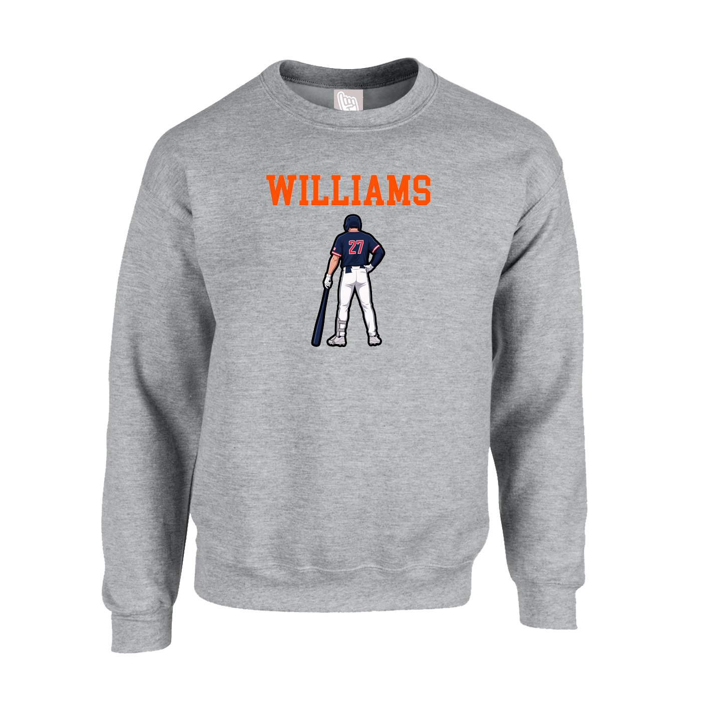 Fleece Crew — Shirsey in Grey