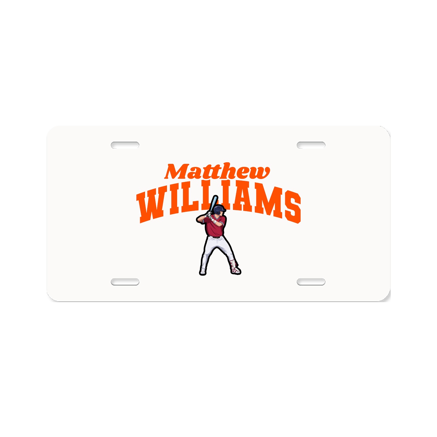 License Plate — Signature Arch in Classic