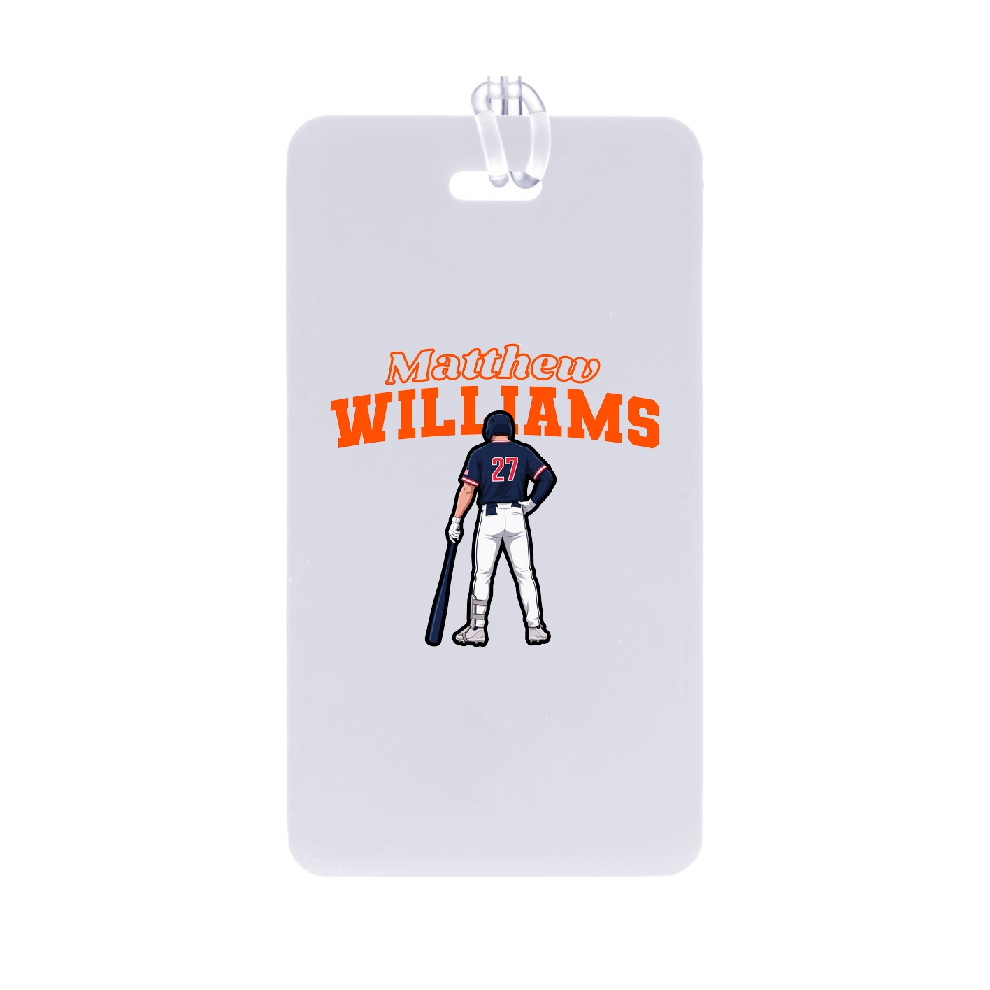 Bag Tag — Name Arch in Classic
