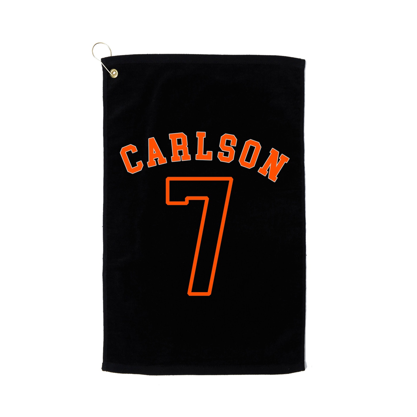 Golf Towel — Shirsey Arch in Black