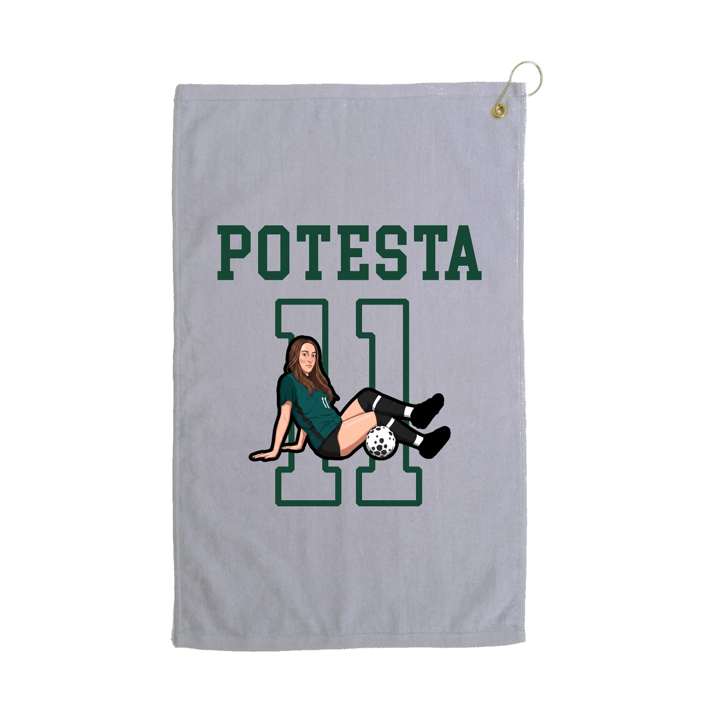 Golf Towel — Shirsey in Grey