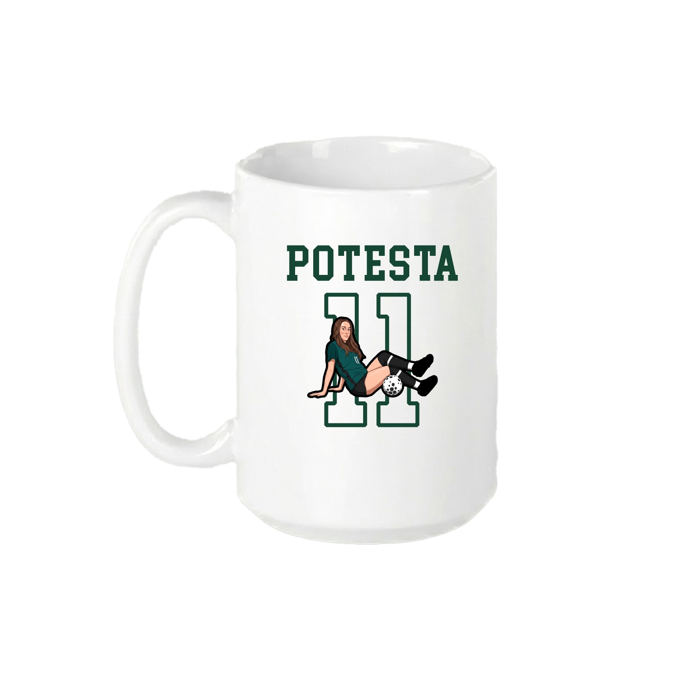 15oz Coffee Mug — Shirsey in White