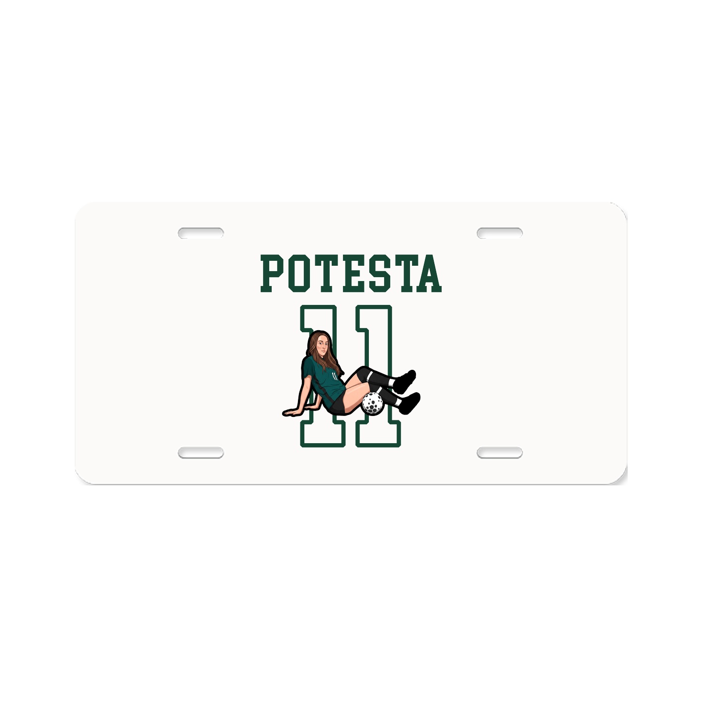 License Plate — Shirsey in Classic