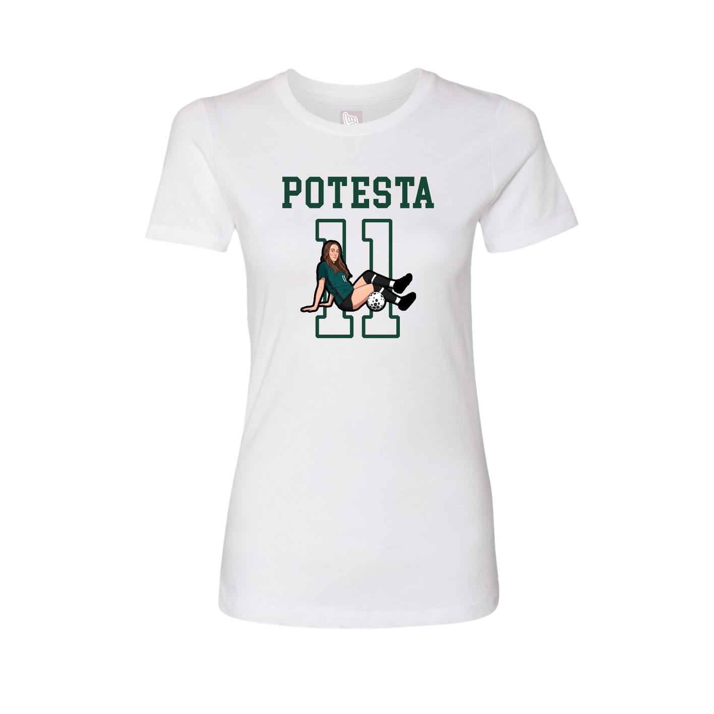 Fitted Women's Tee — Shirsey in White