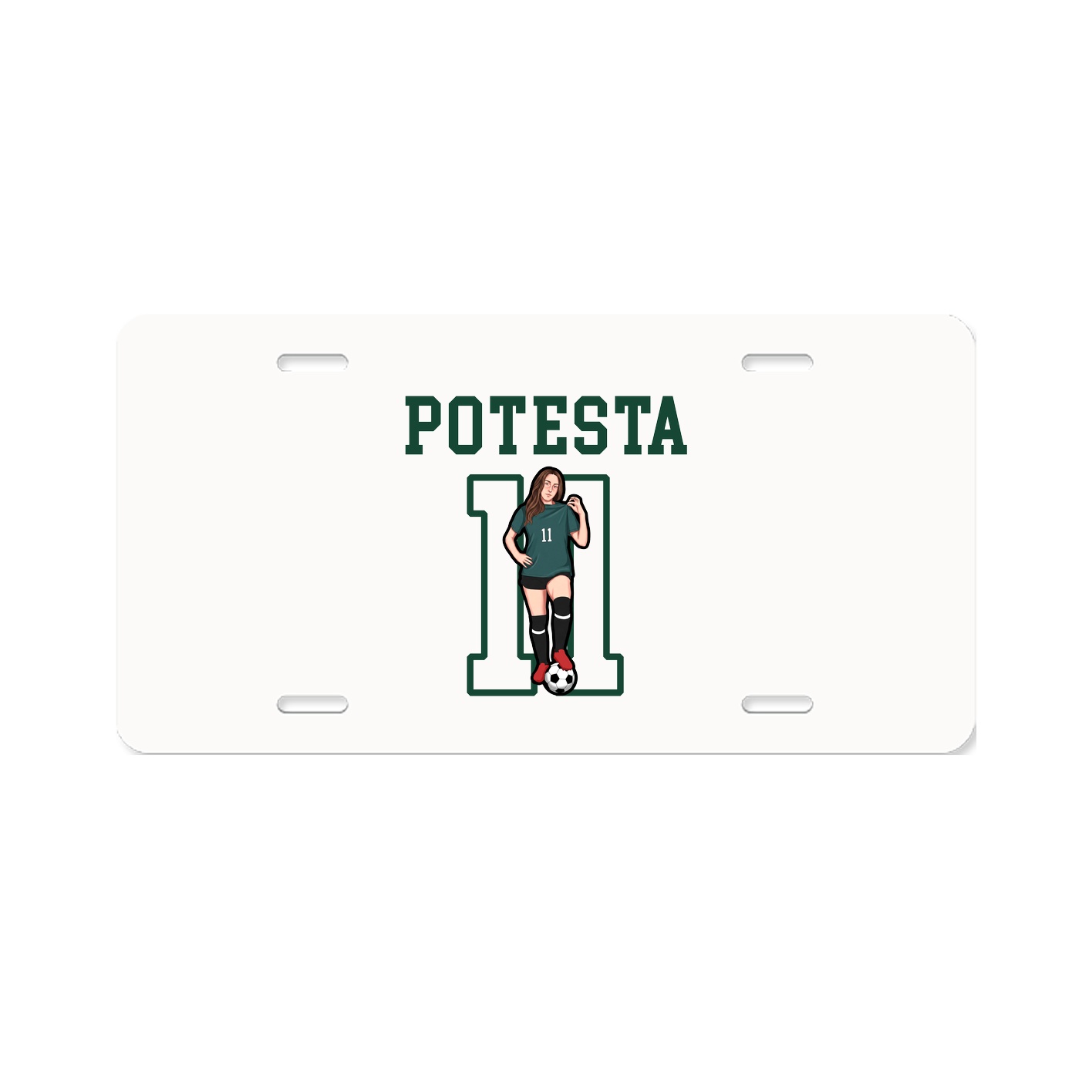 License Plate — Shirsey in Classic