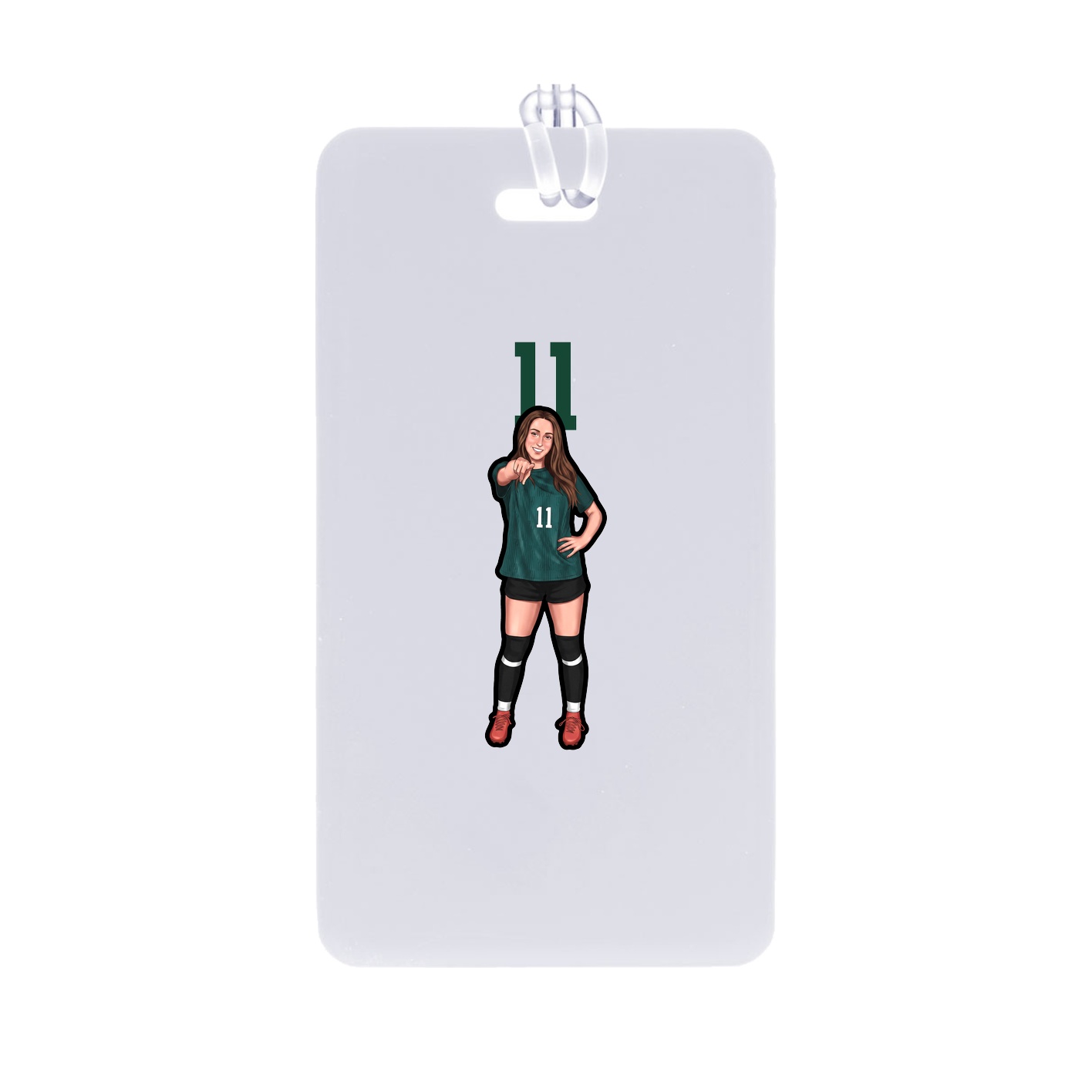 Bag Tag — Number Top in Classic