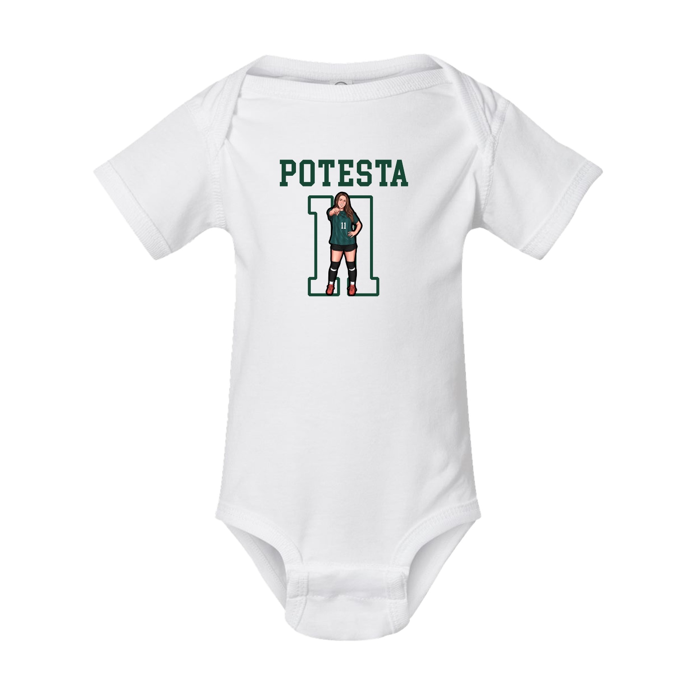 Baby Onesie — Shirsey in White