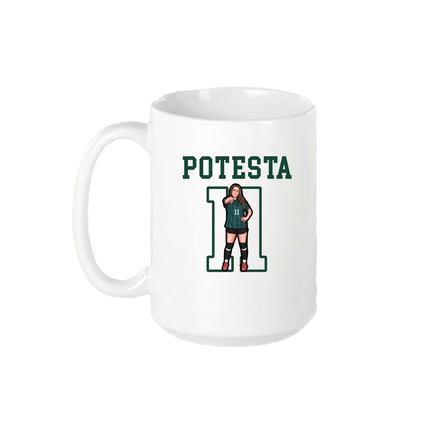 15oz Coffee Mug — Shirsey in White