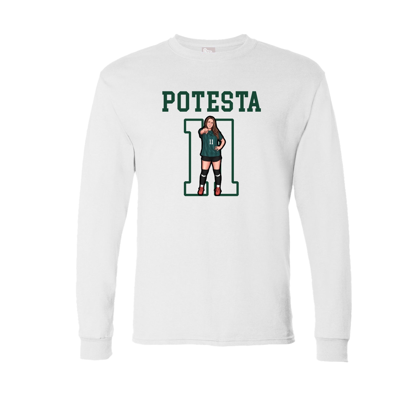 Long Sleeve Tee — Shirsey in White