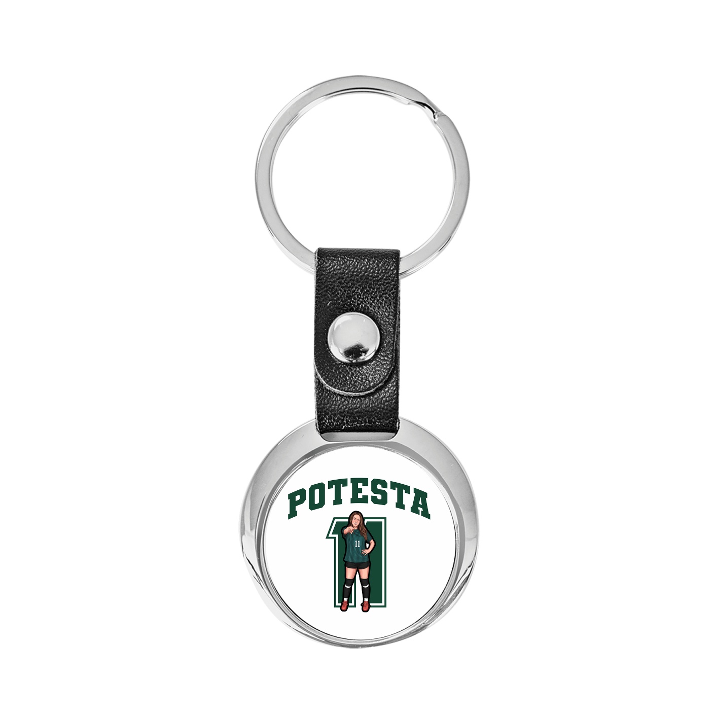 Key Chain — Number in Classic