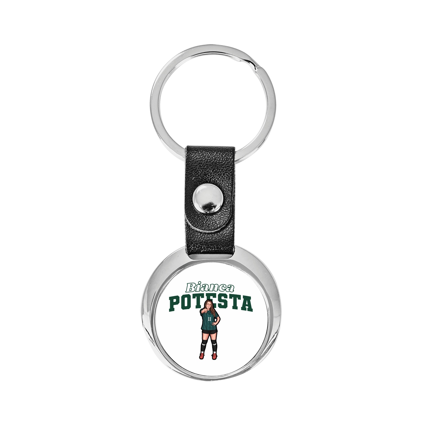 Key Chain — Name Arch in Classic