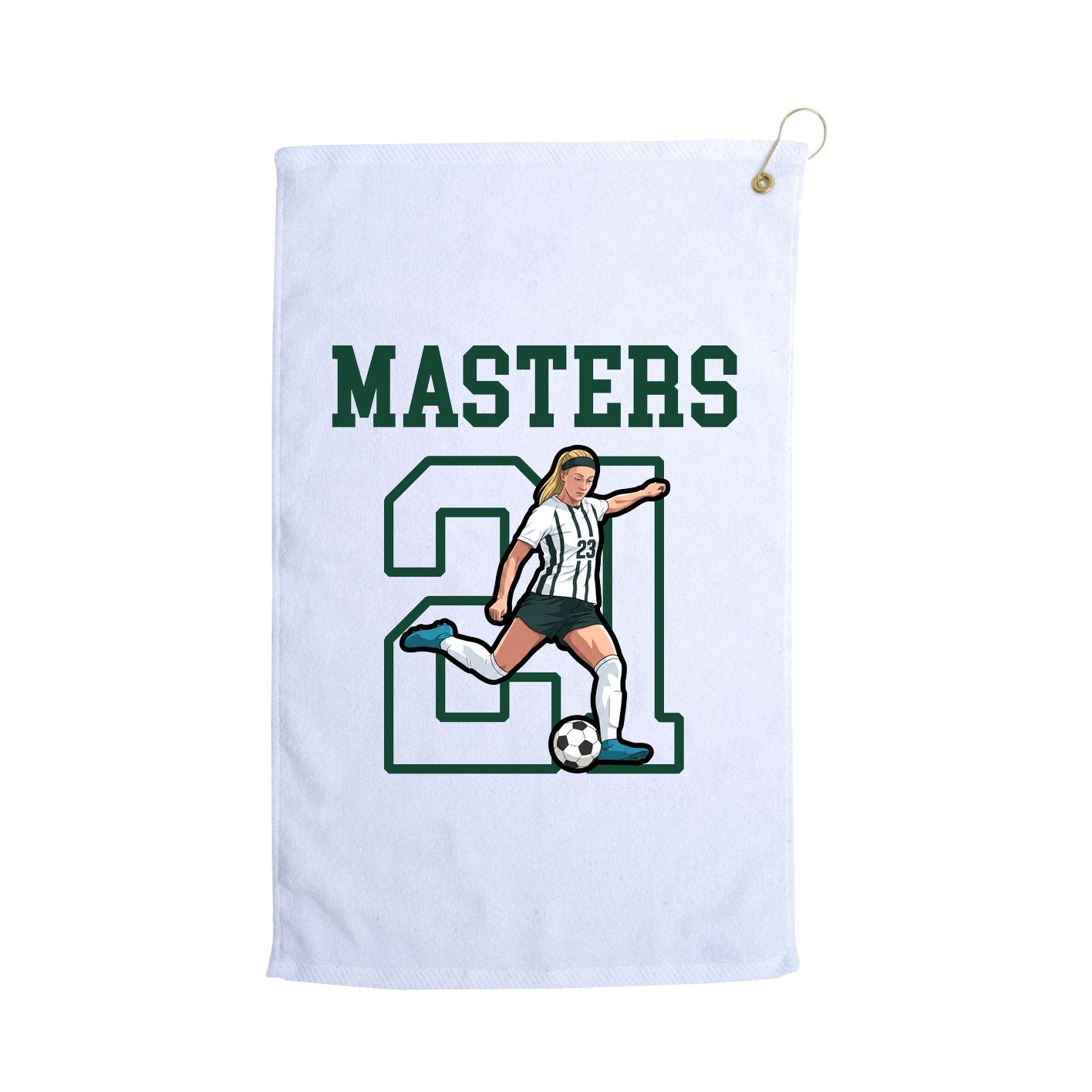 Golf Towel — Shirsey in White