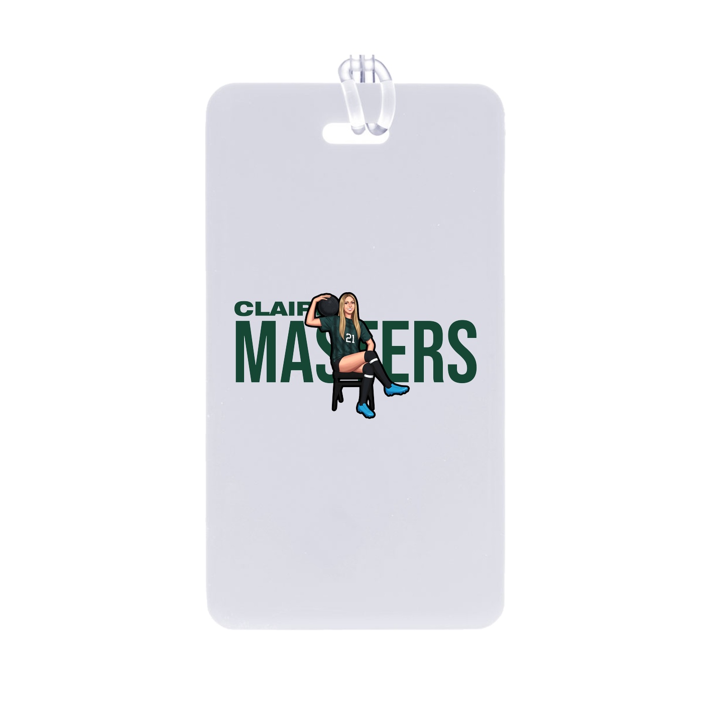 Bag Tag — Player Name in Classic