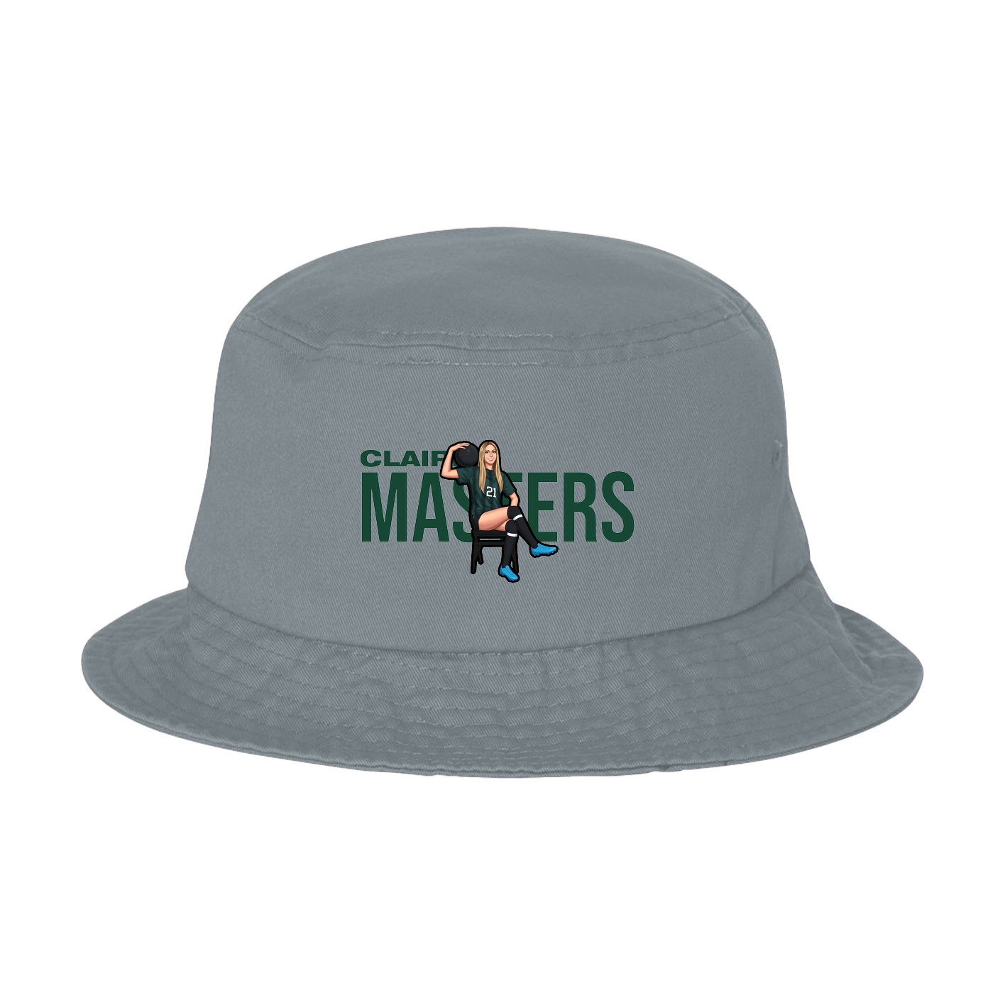 Bucket Cap — Player Name in Grey