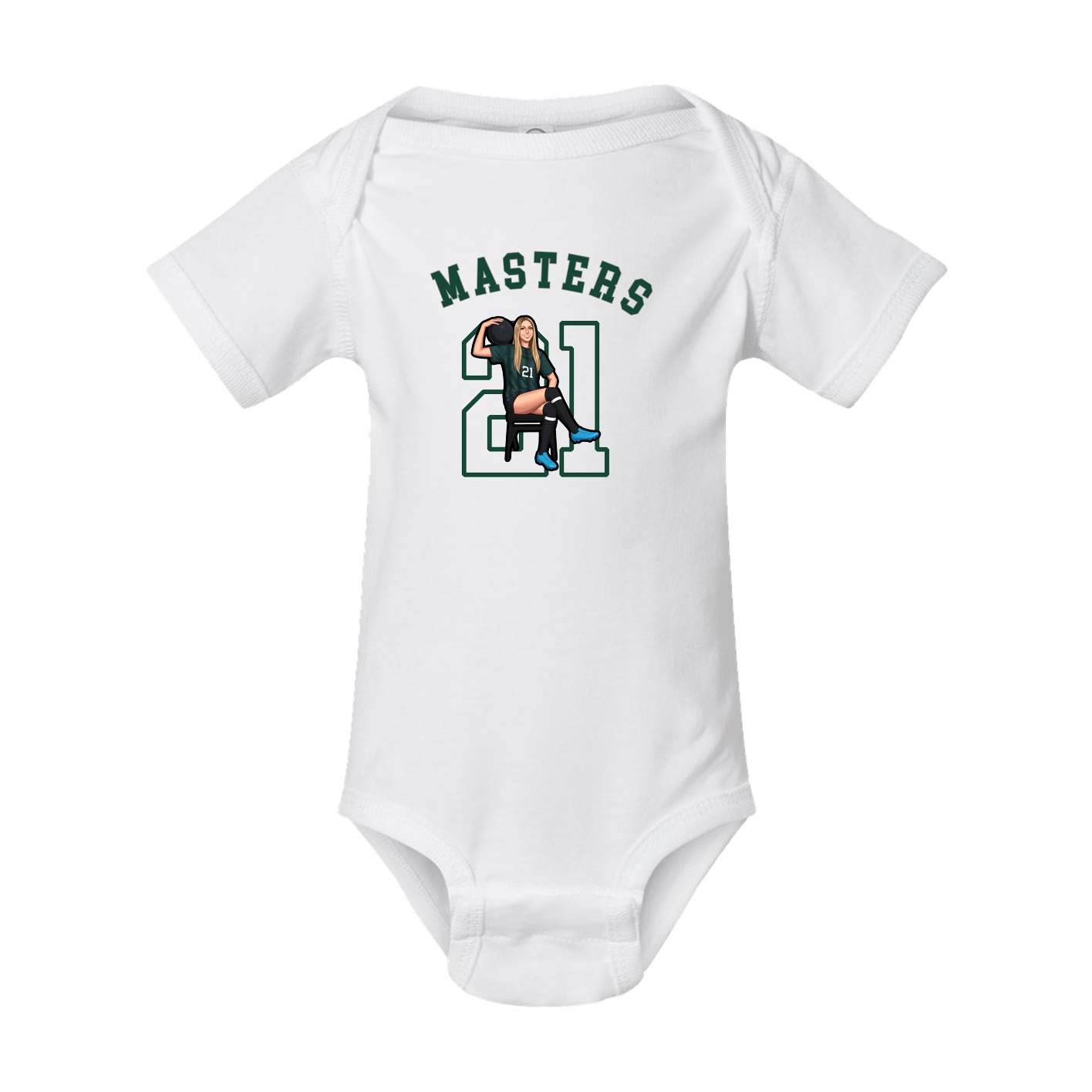 Baby Onesie — Shirsey Arch in White