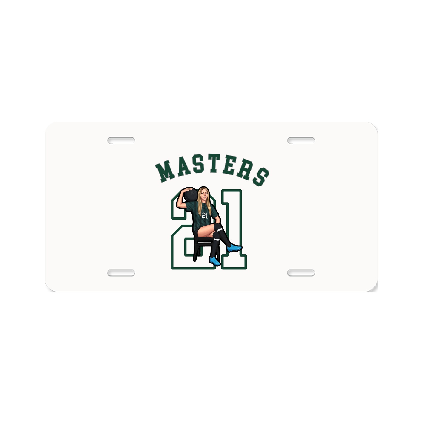 License Plate — Shirsey Arch in Classic