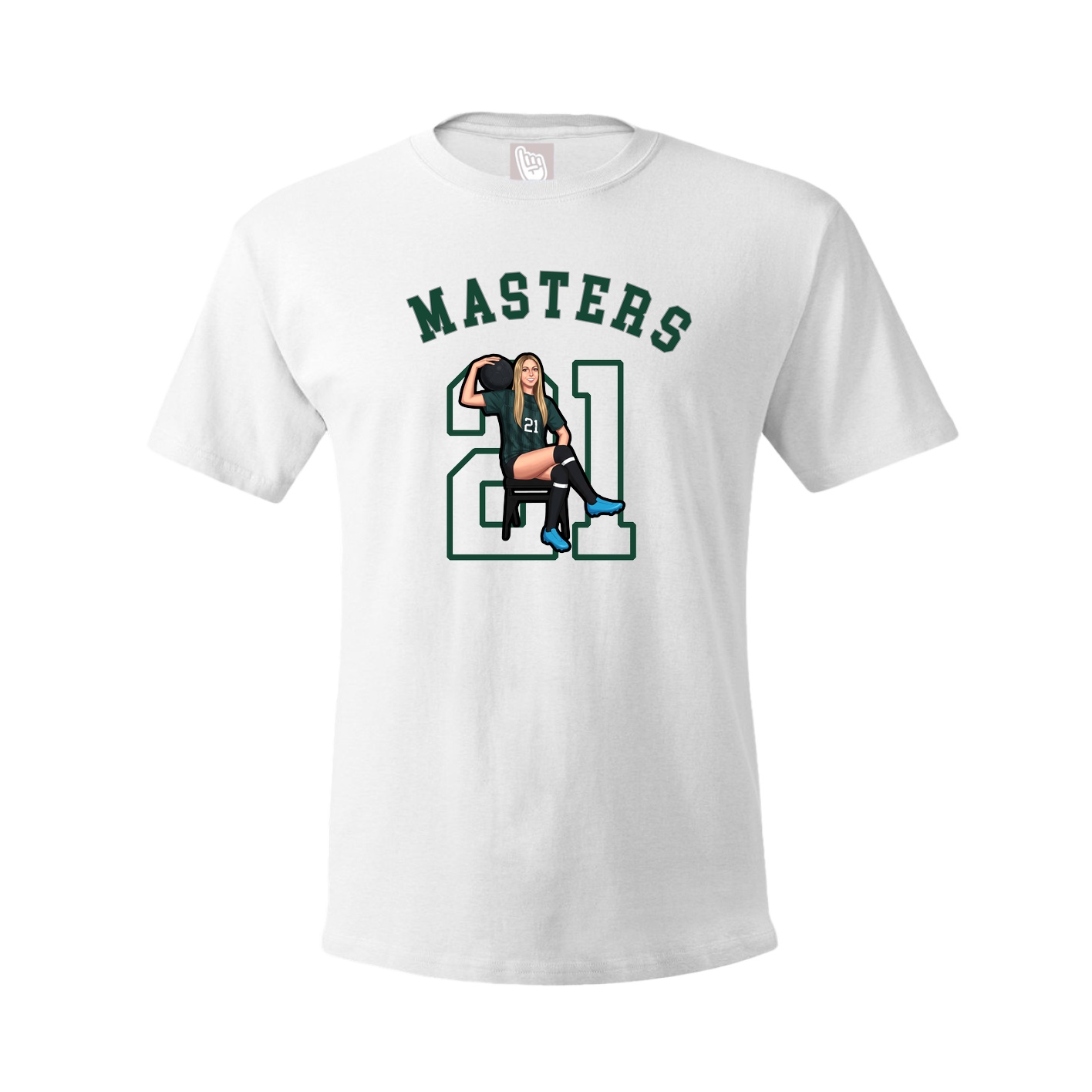 Tee — Shirsey Arch in White