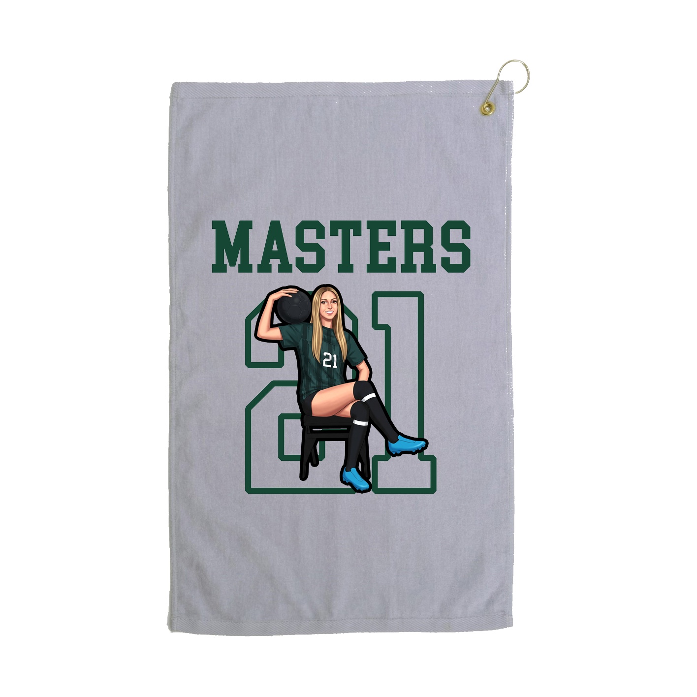 Golf Towel — Shirsey in Grey