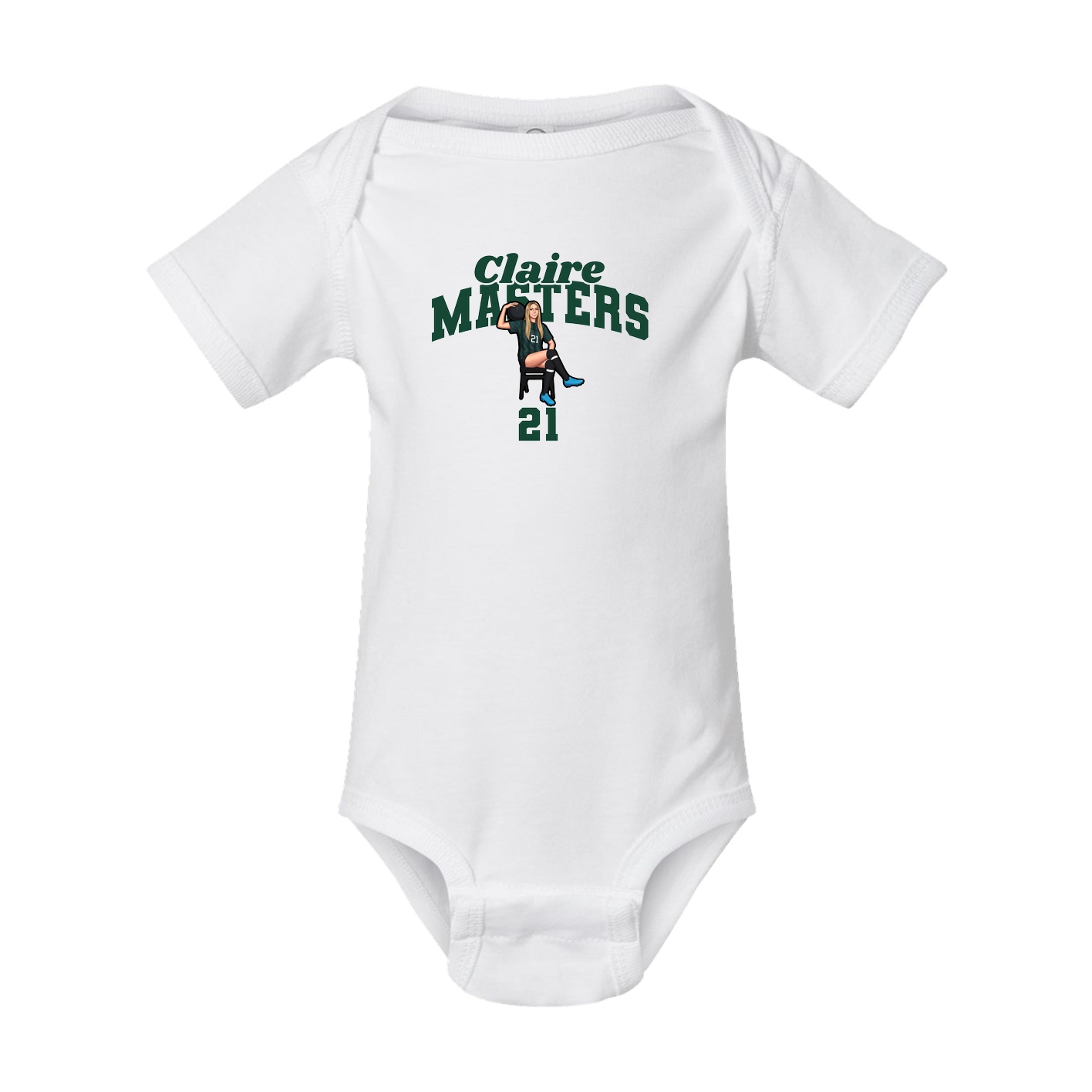 Baby Onesie — Signature Arch in White