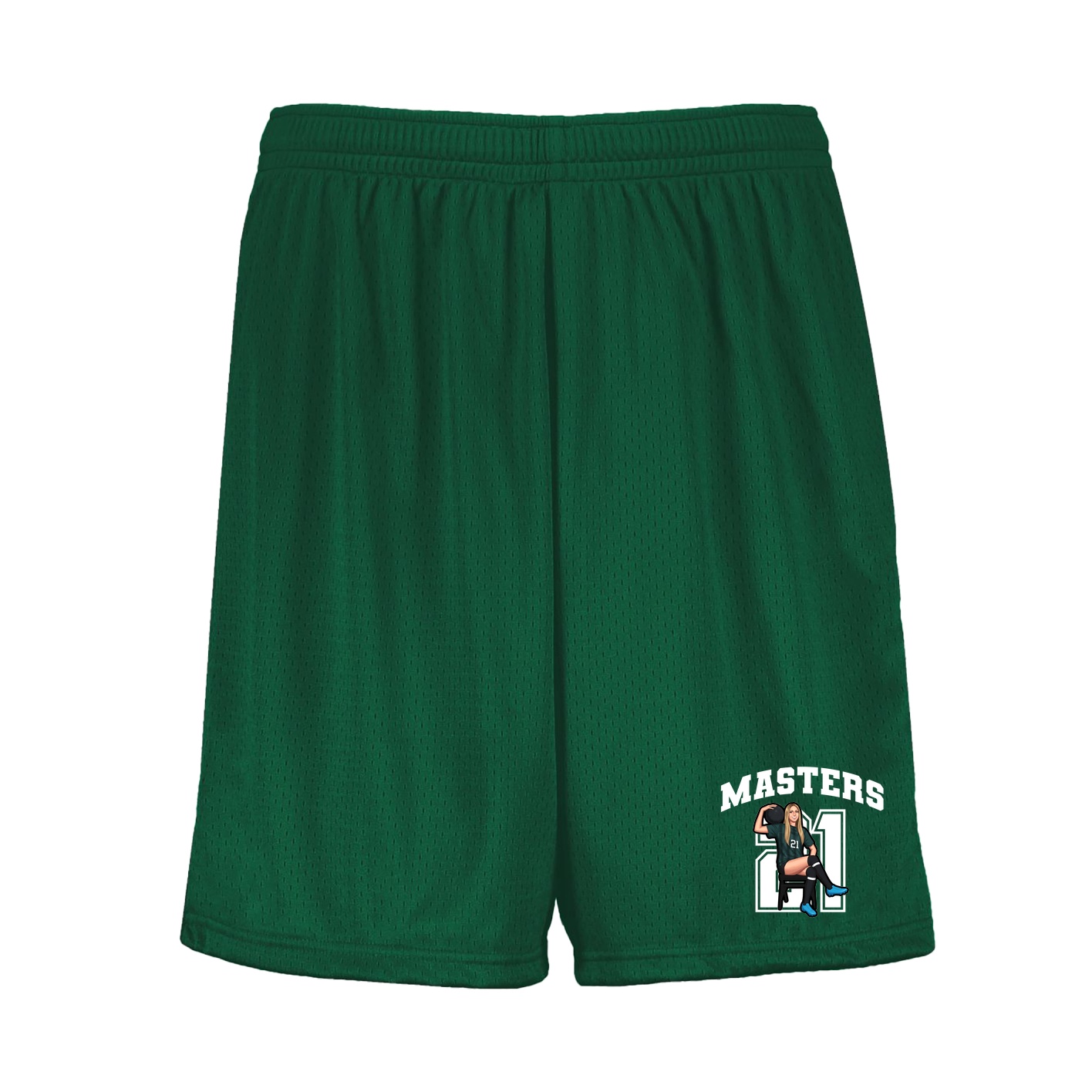 Shorts — Number in Green