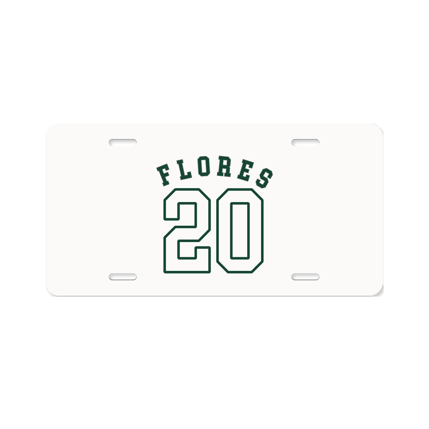 License Plate — Shirsey Arch in Classic