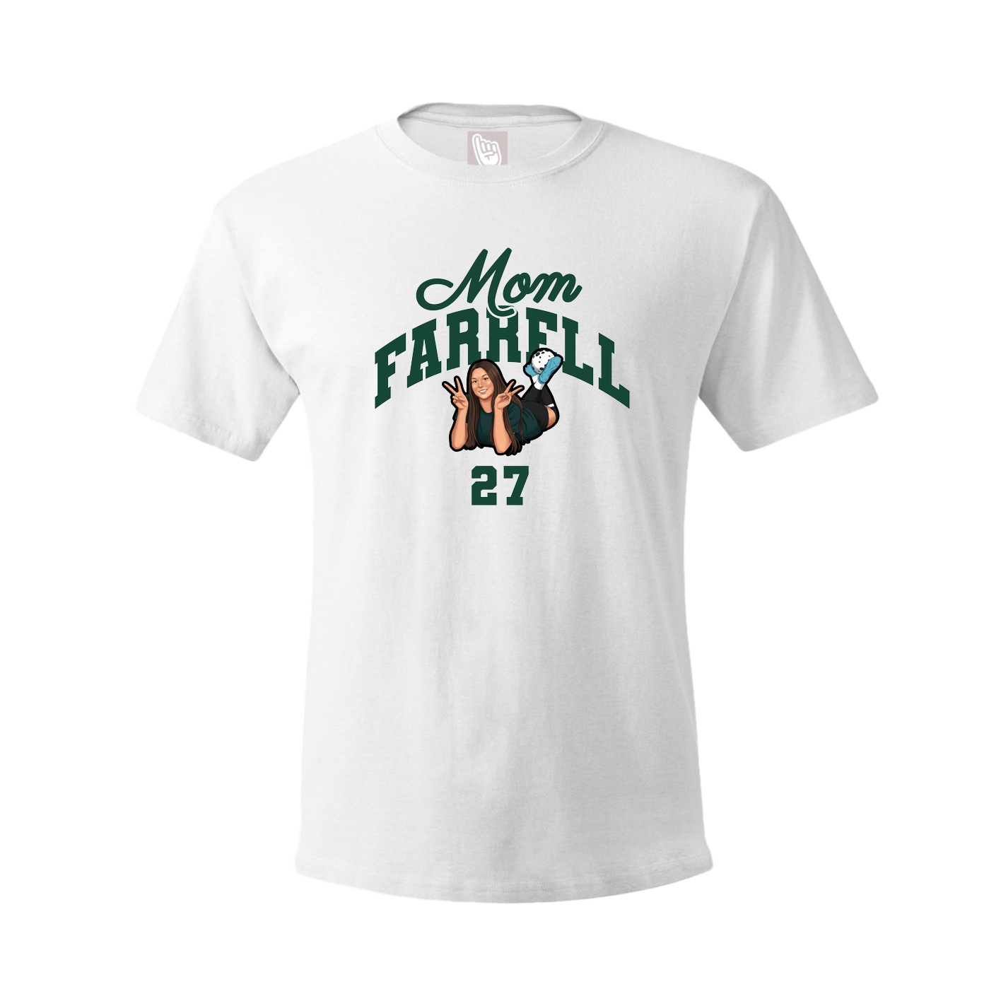 Tee — Mothers Day Arch in White
