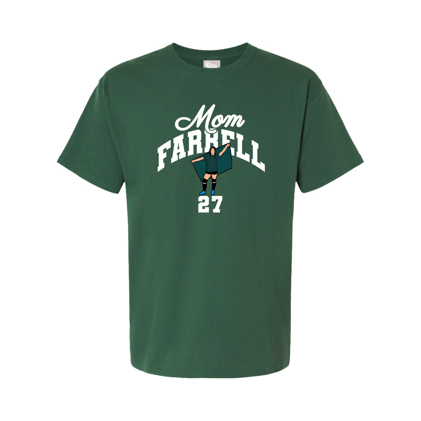 Youth Tee — Mothers Day Arch in Green