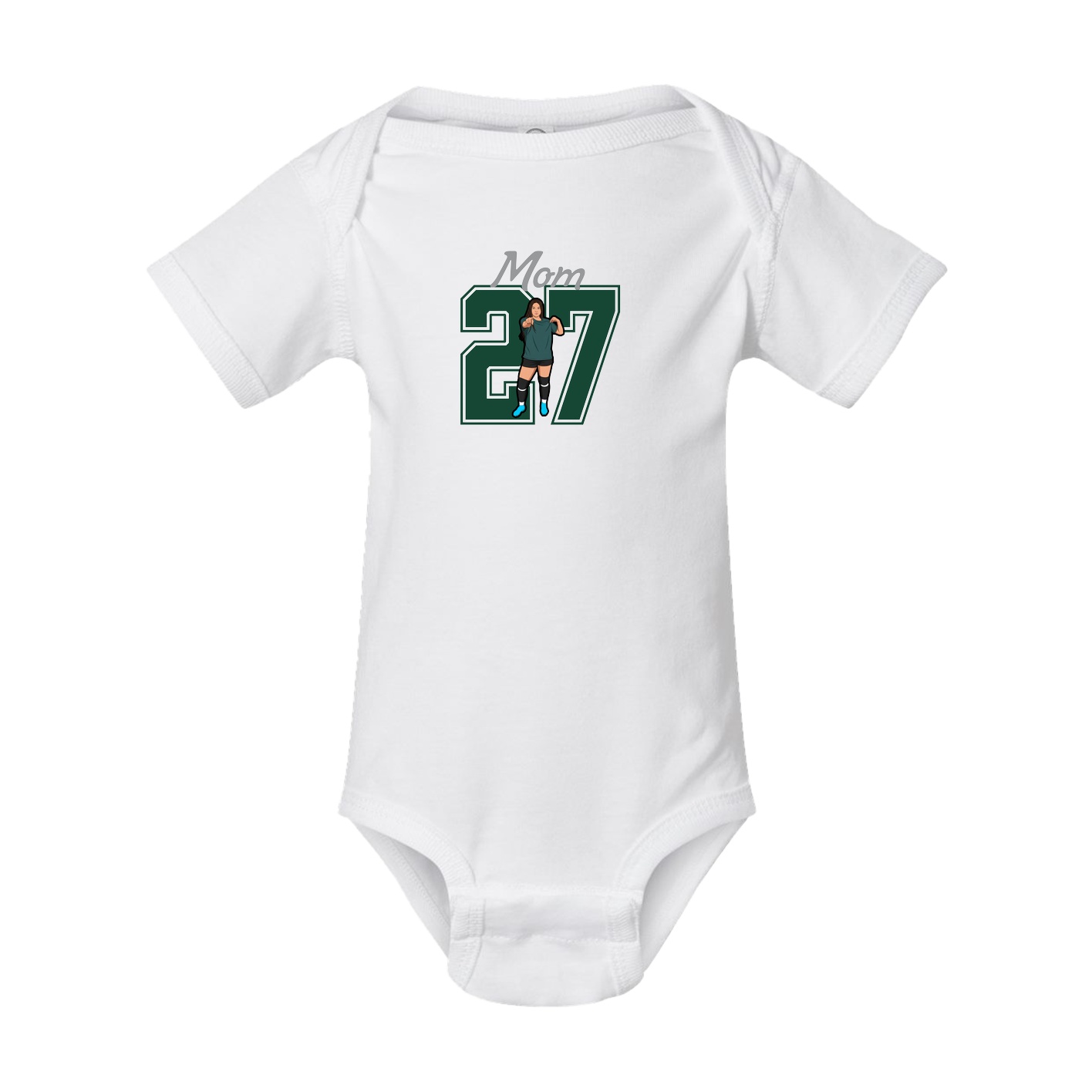 Baby Onesie — Mothers Day Shirsey in White