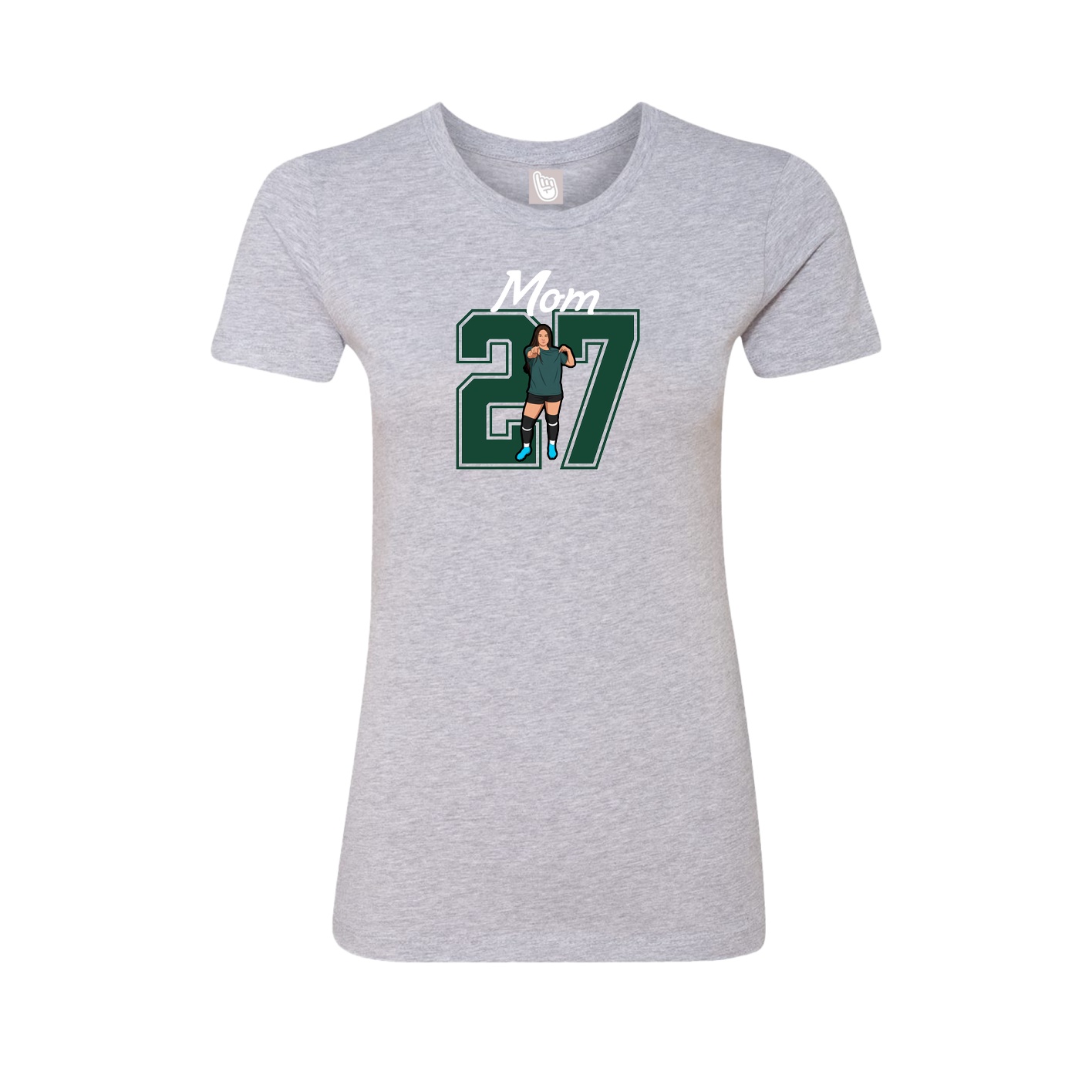 Womens Tee — Mothers Day Shirsey in Grey