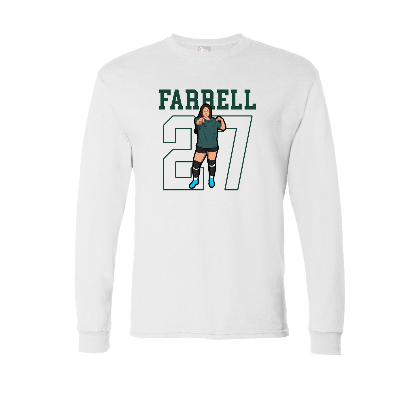 Long Sleeve Tee — Shirsey in White
