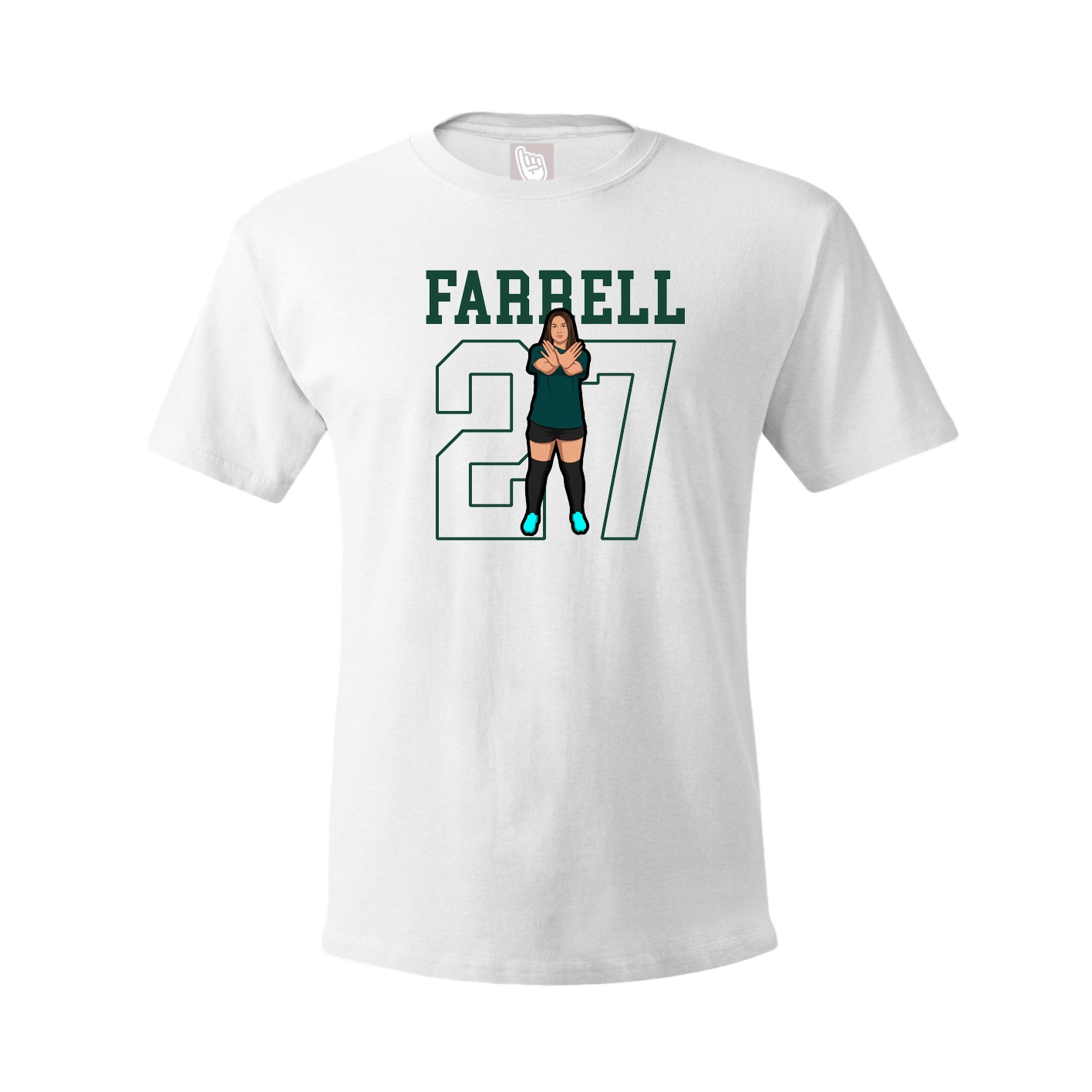 Youth Tee — Shirsey in White