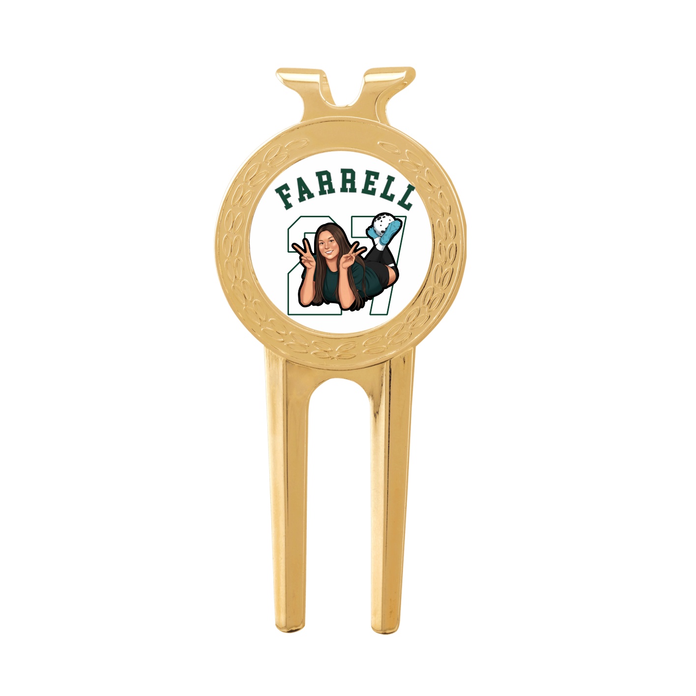Divot Tool with Ball Marker — Shirsey Arch in Classic