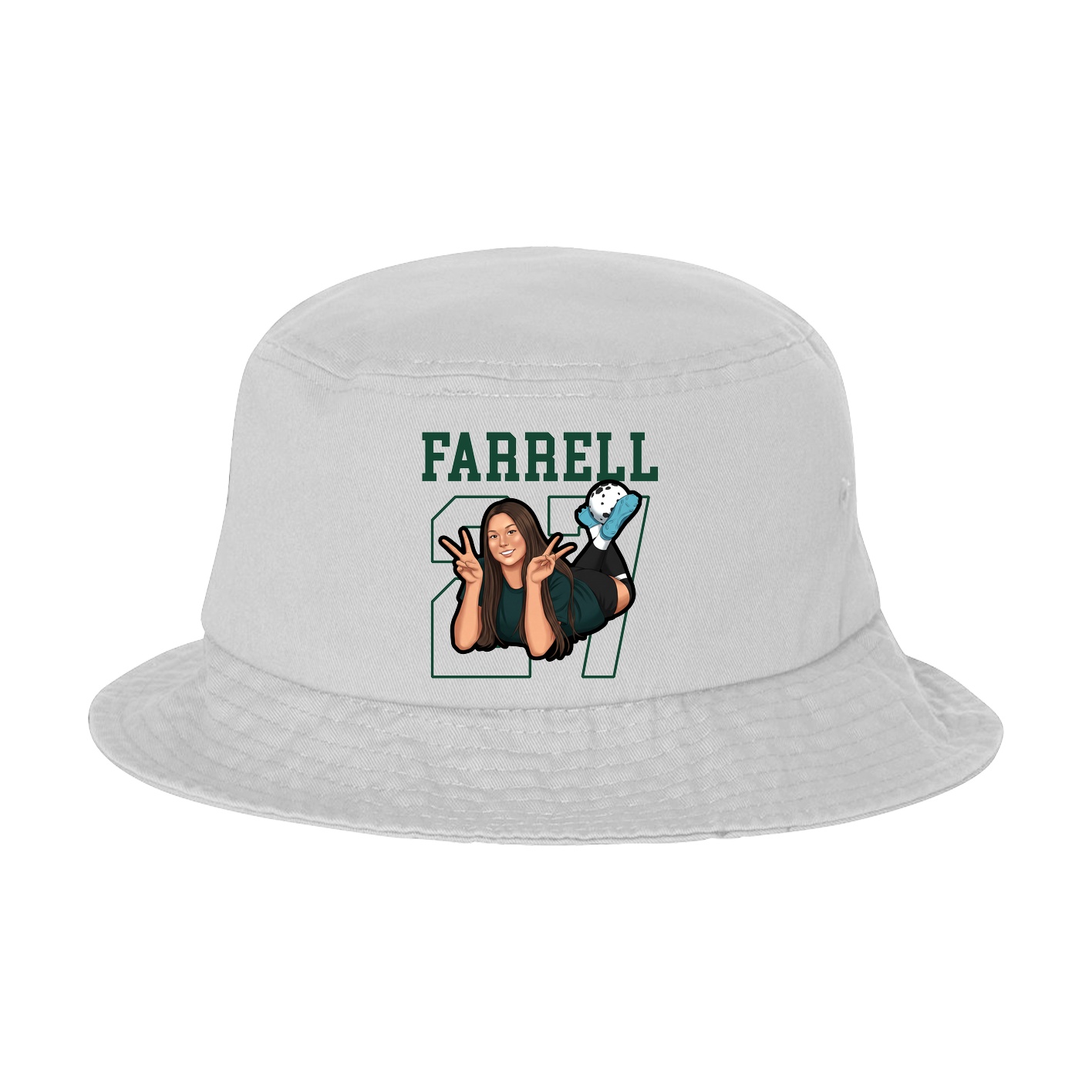 Bucket Cap — Shirsey in White